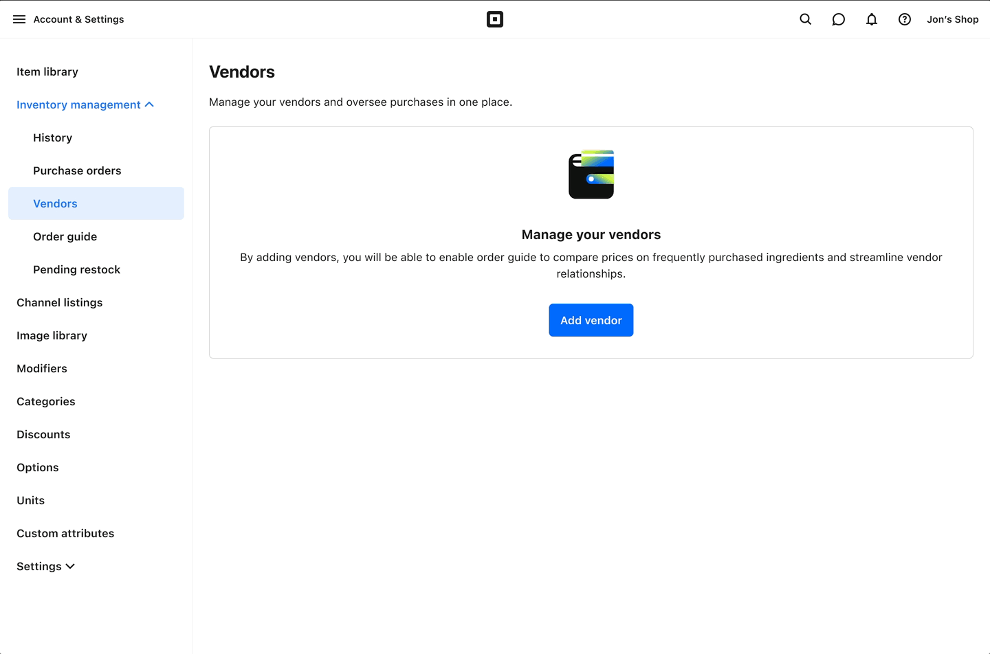 Vendor Management Concept GIF